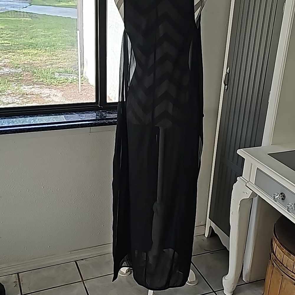 Nasty Gal sheer swimsuit cover up NWT size XS - Picture 6 of 8